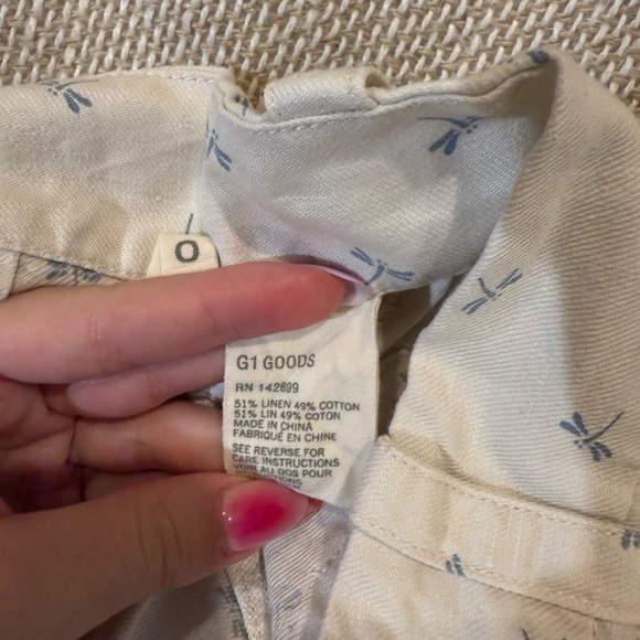 G1 Goods Dragonfly print Shorts - Picture 3 of 3